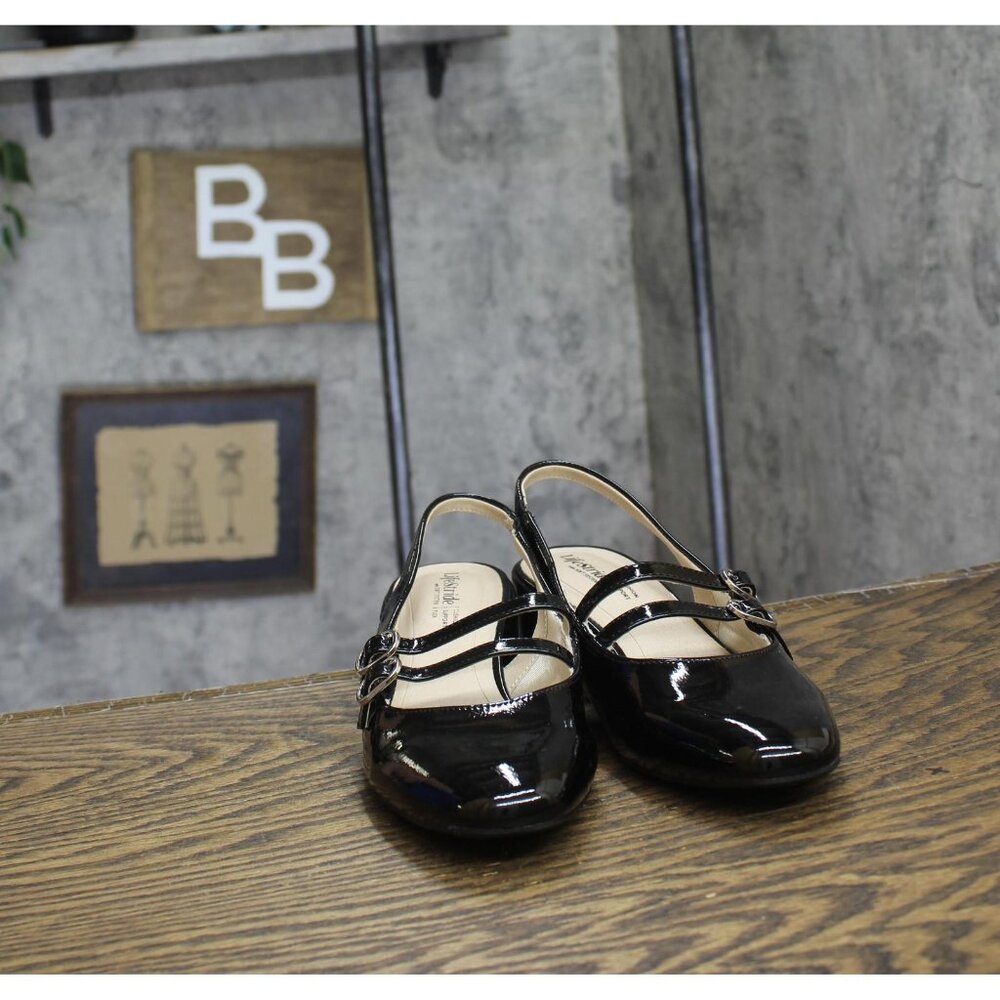 NWT Lifestride Womens Beatrice Pumps Slingback J3764S2 Black Patent 7.5M - Picture 12 of 16